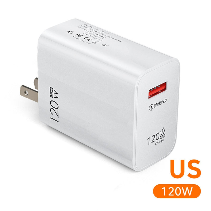 Maerknon 120W USB Charger - Charge Your Devices Faster and Efficiently with Quick Charge 3.0 and ...