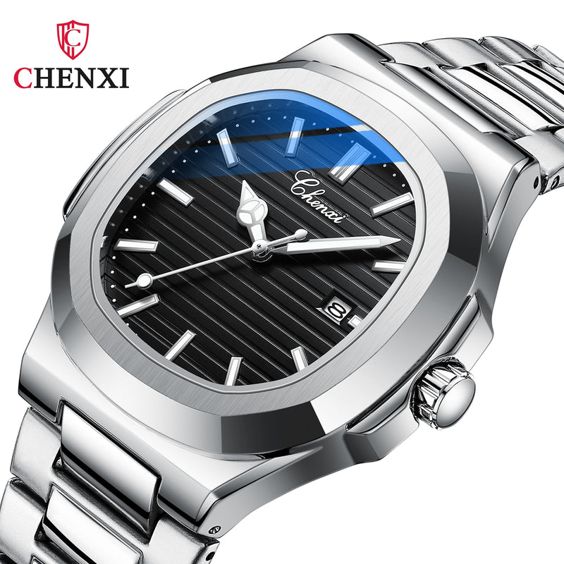 BERRY'S BUYS™ CHENXI 8222 Stainless Steel Wristwatch - Stay Fashionably on Time - Perfect for Your Active Lifestyle - Berry's Buys
